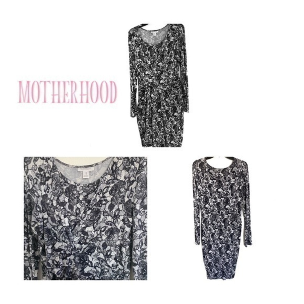 Motherhood size M dress long sleeves